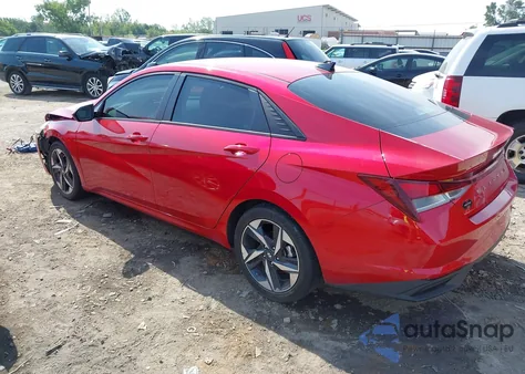 2023 Hyundai Elantra Sel z USA, uszkodzony, nr VIN 5NPLS4AG7PH111779